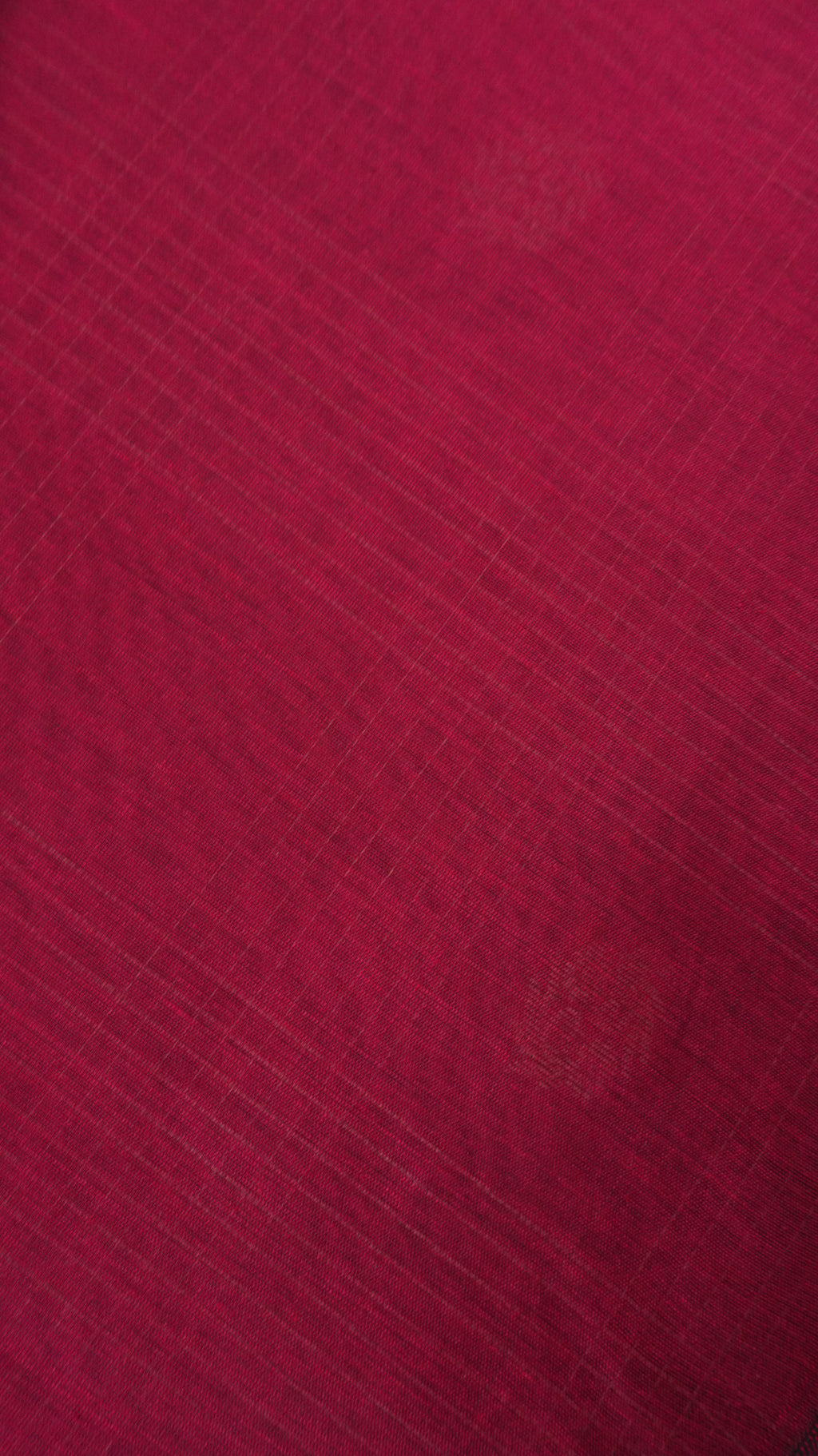Silk cotton saree – close-up of rich crimson red fabric texture