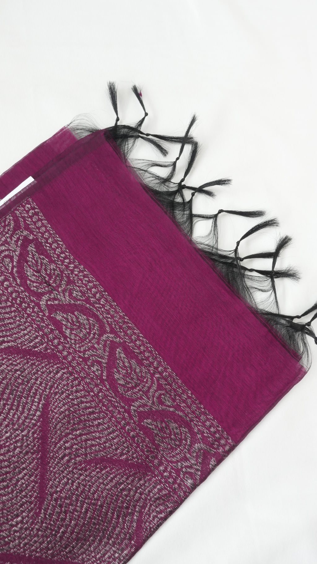 Silk Cotton Saree border detail