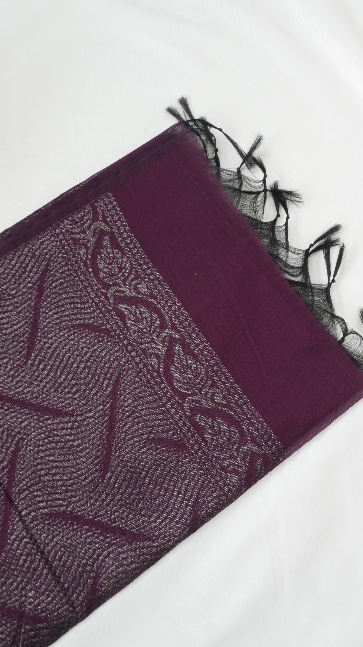 Silk Cotton Saree border detail