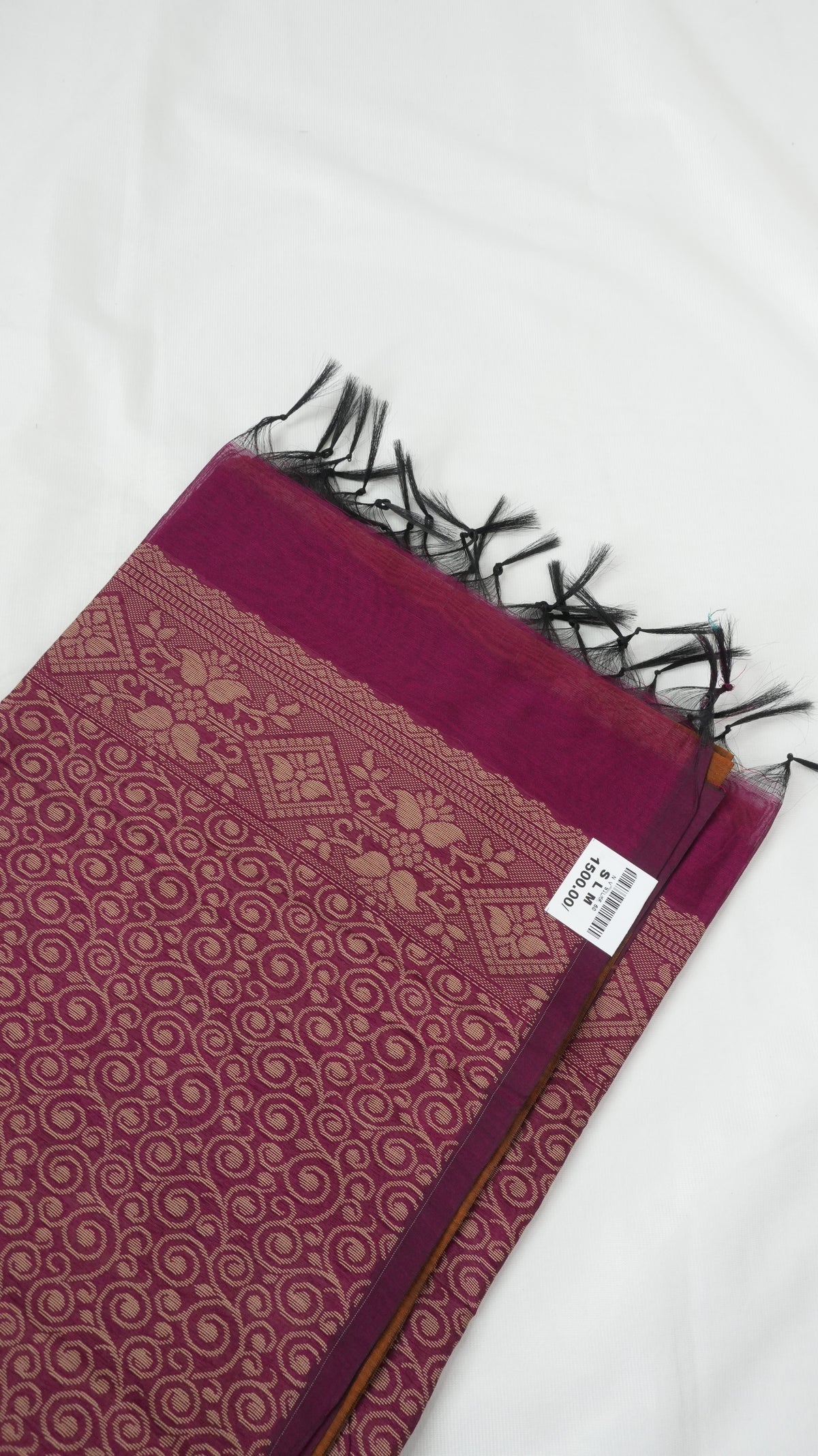 Silk Cotton Saree border detail