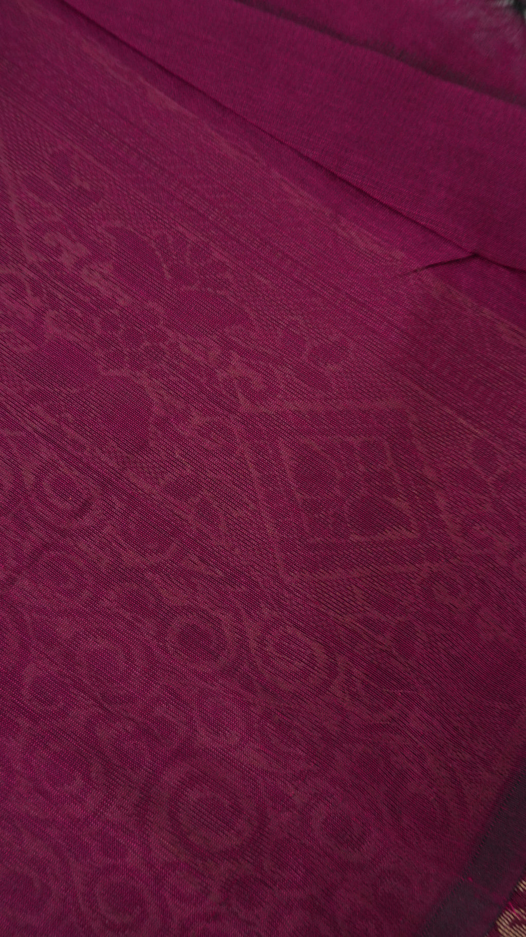 Silk Cotton Saree fabric close-up
