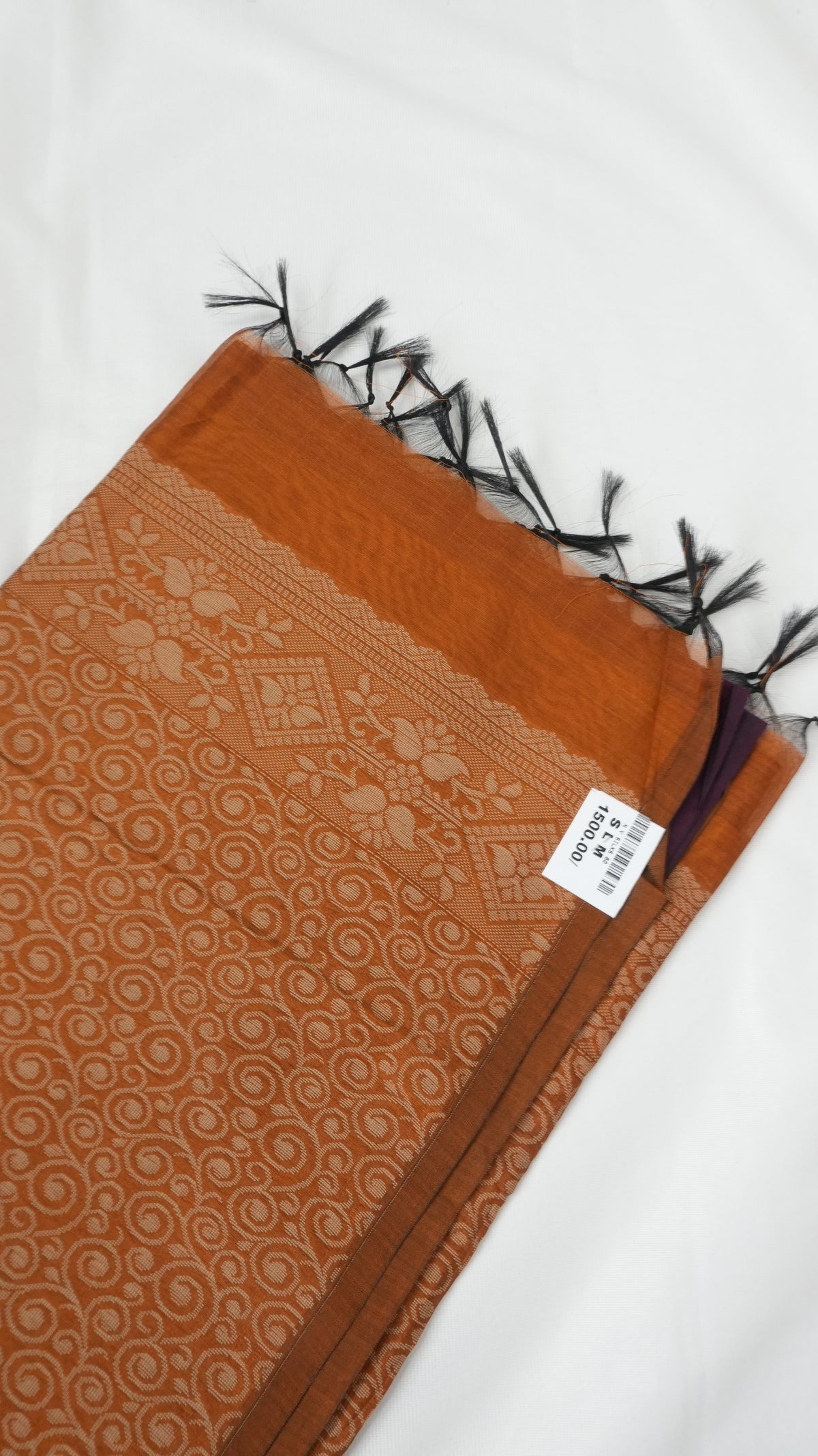 Silk Cotton Saree border detail