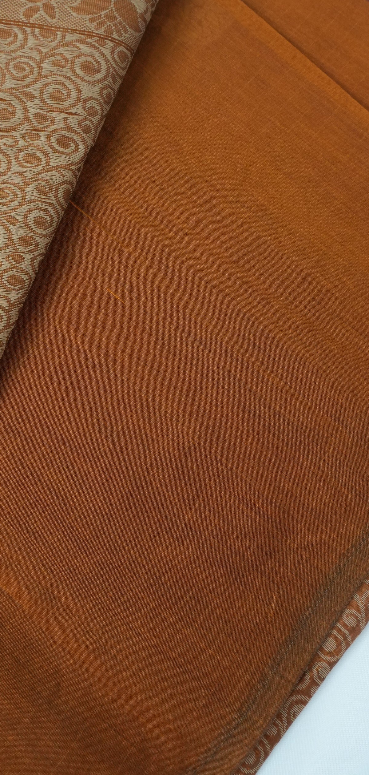 Silk Cotton Saree fabric close-up
