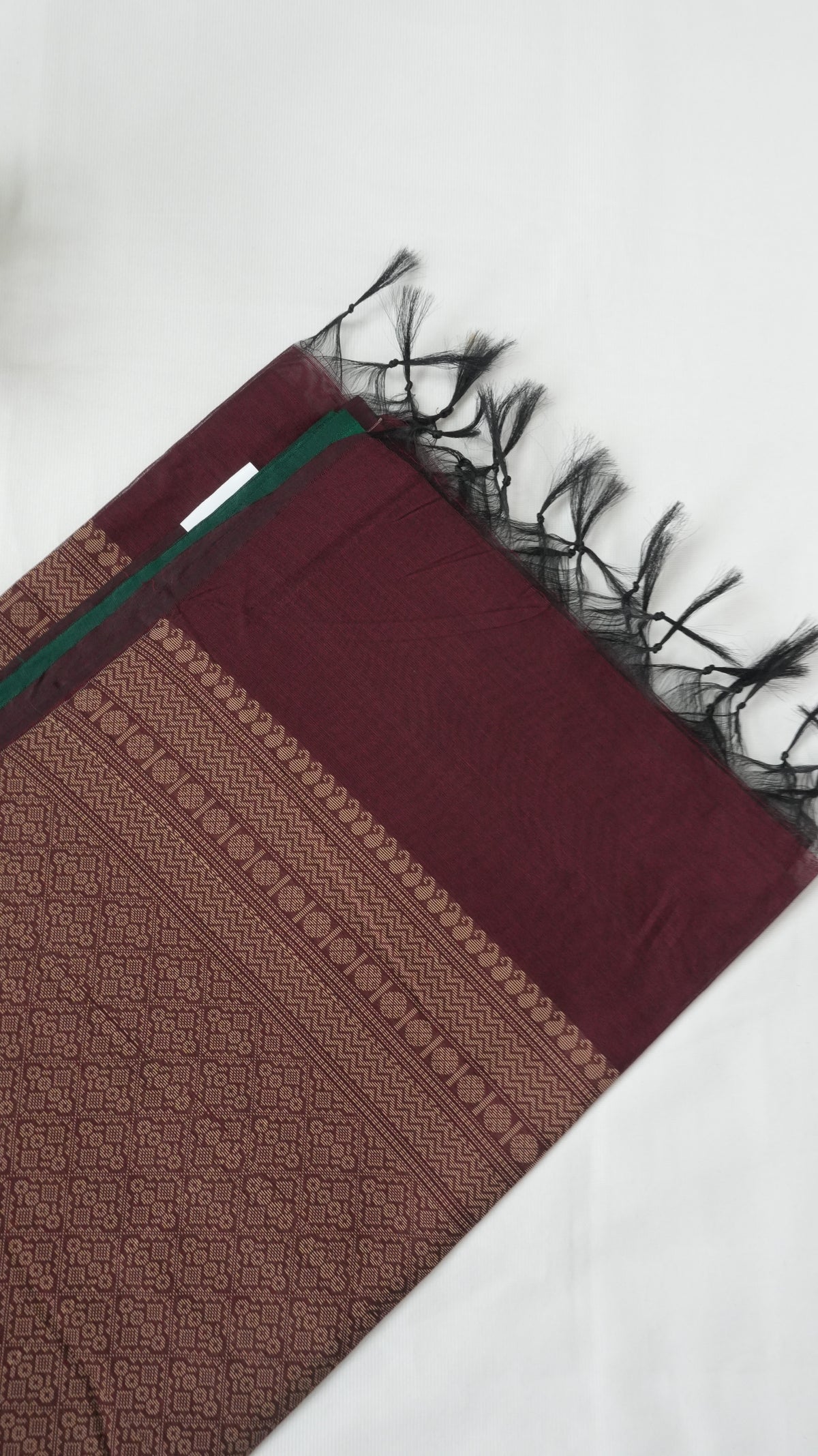 Silk Cotton Saree border detail
