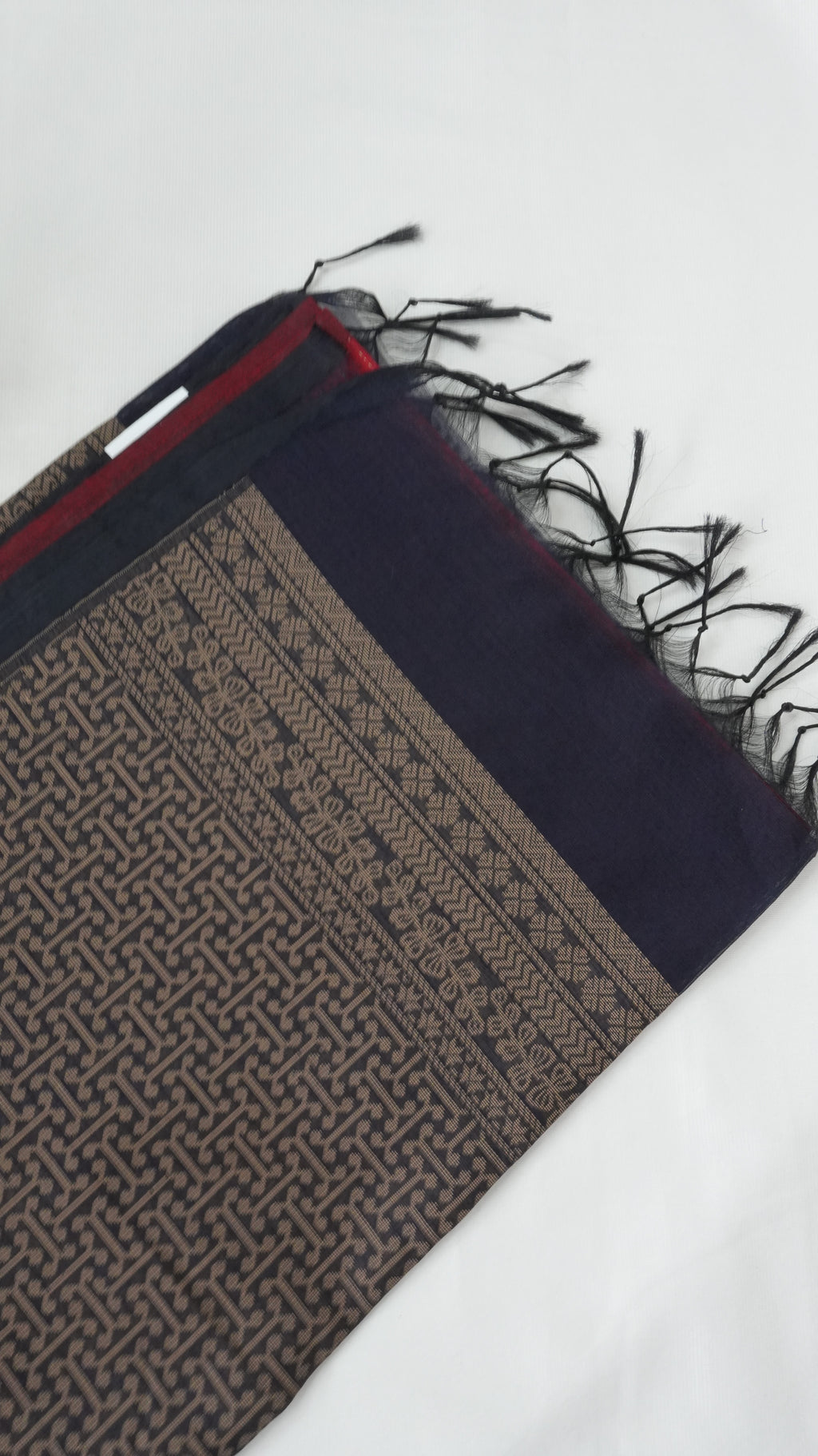 Silk Cotton Saree border detail
