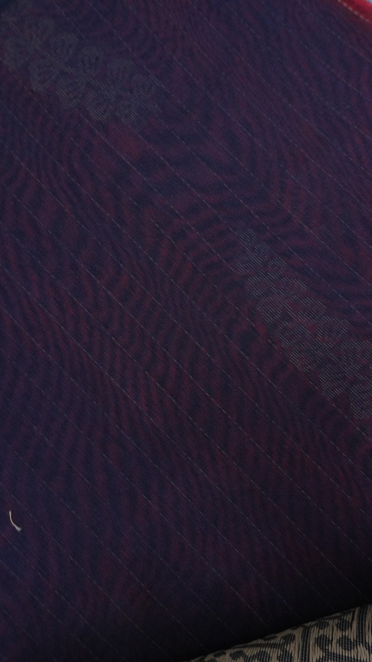 Silk Cotton Saree fabric close-up