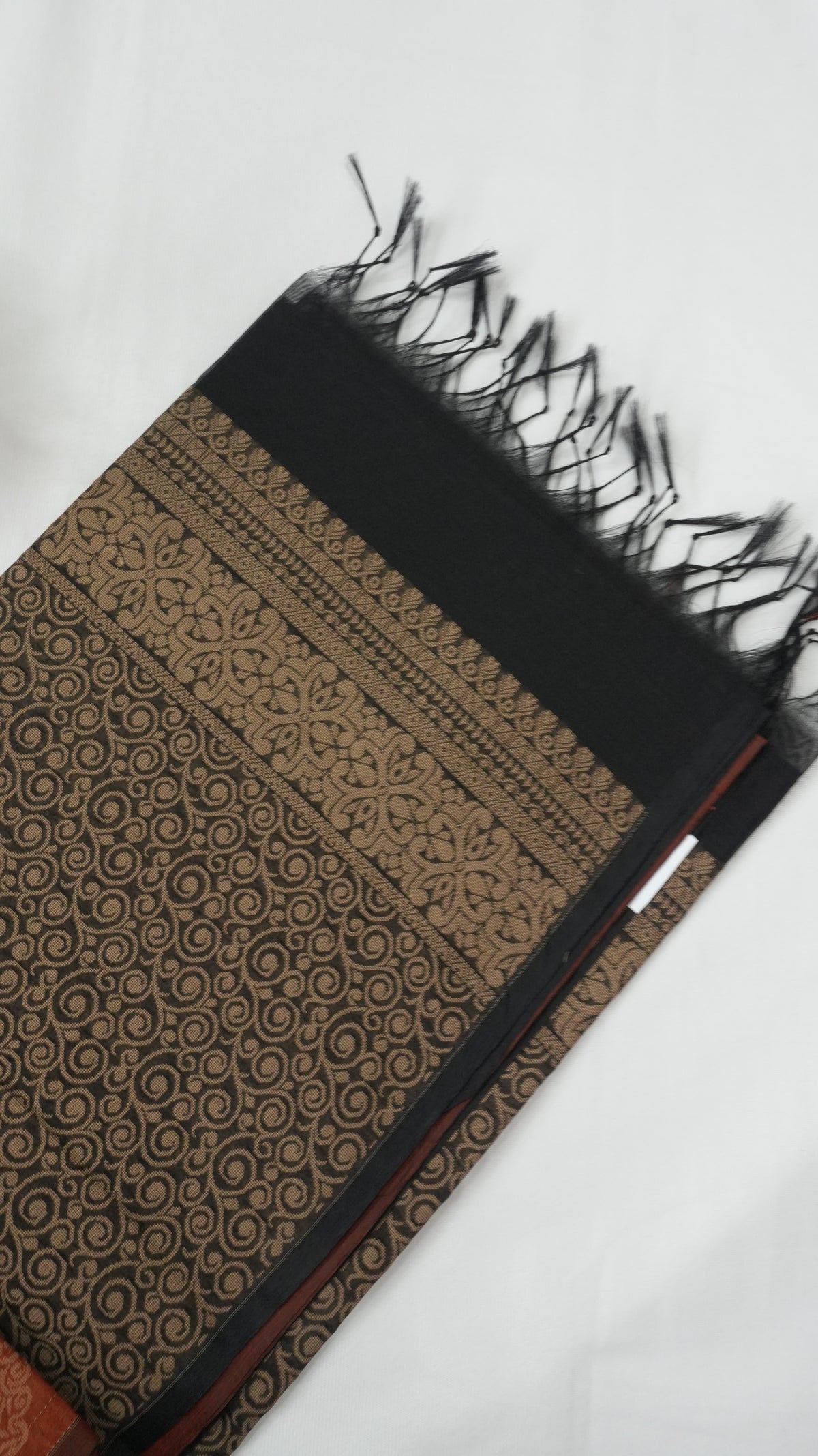 Silk Cotton Saree border detail
