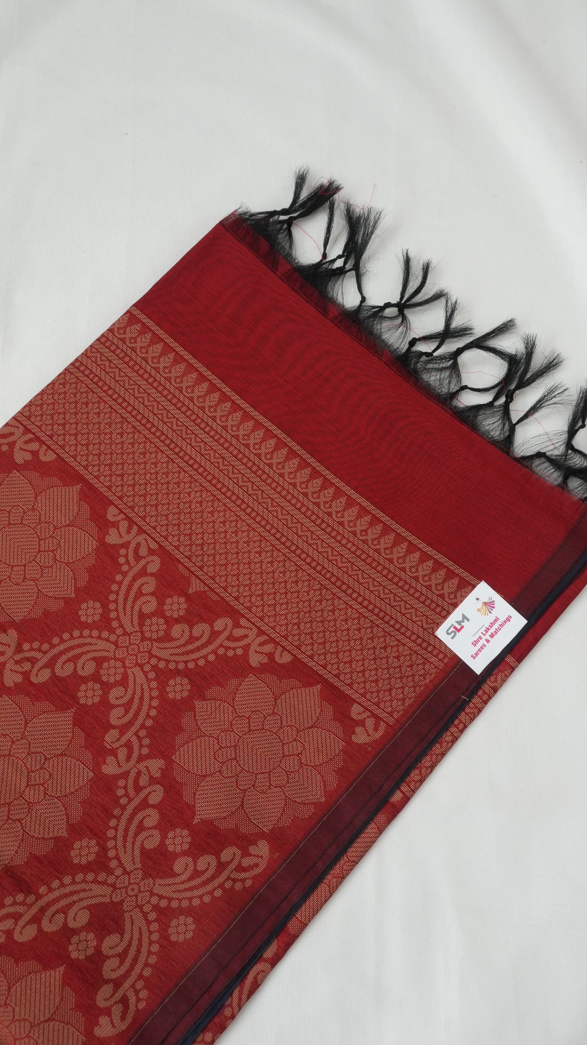 Silk Cotton Saree border detail