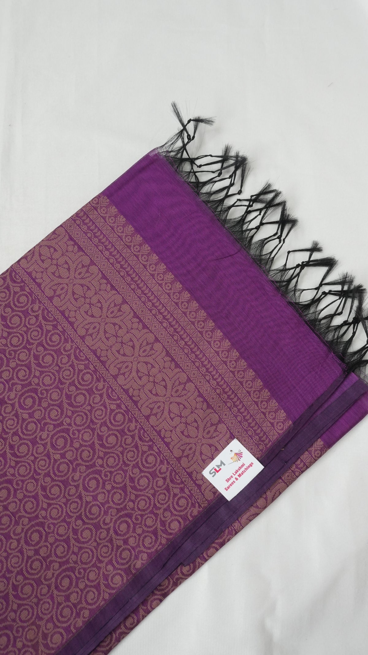 Silk Cotton Saree border detail