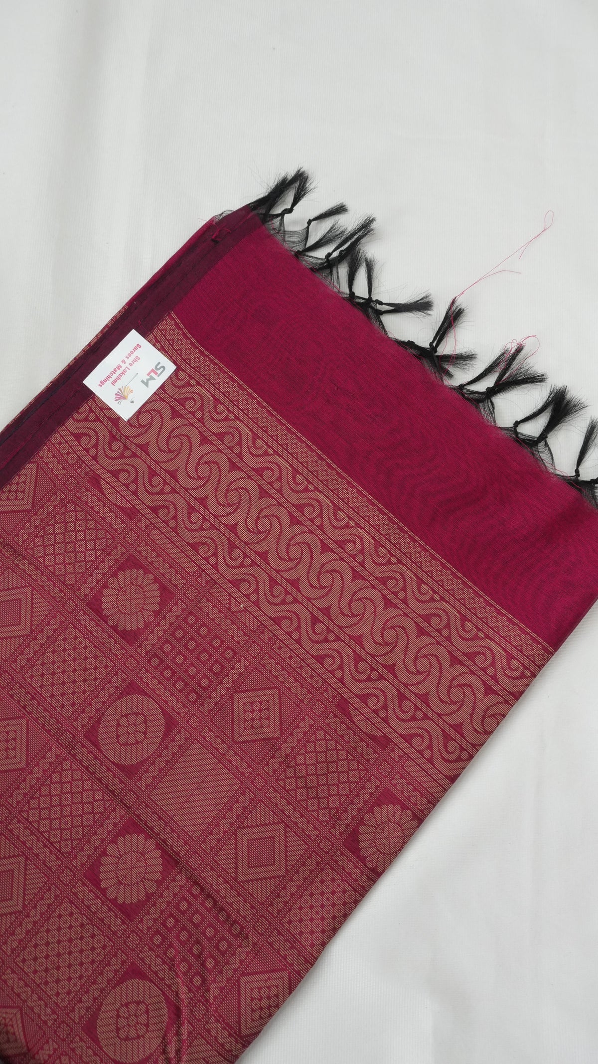 Silk Cotton Saree border detail