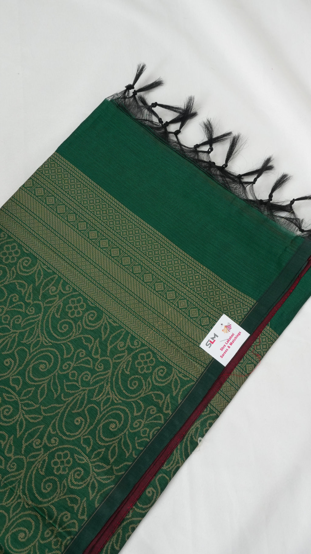 Silk Cotton Saree border detail