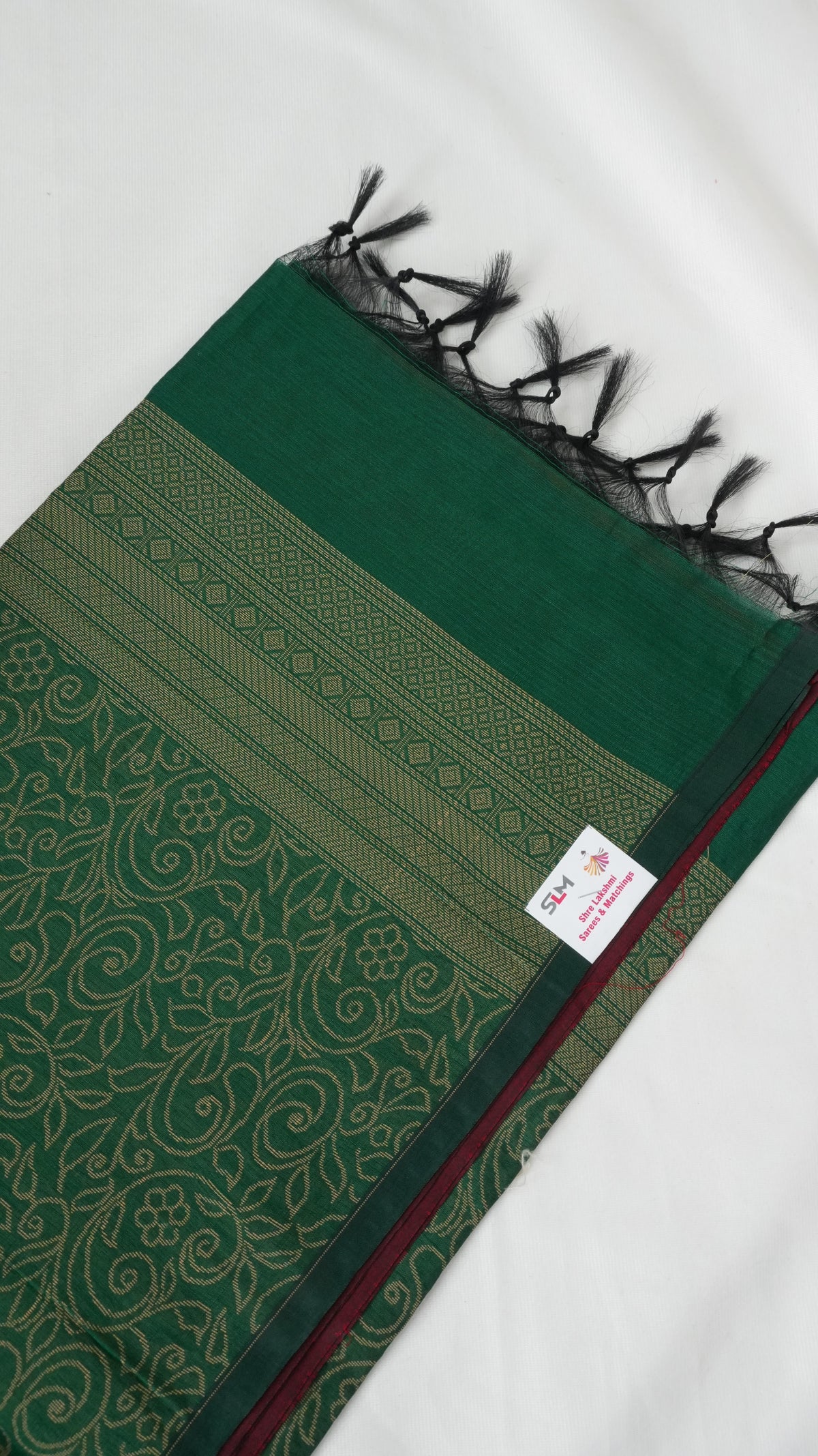 Silk Cotton Saree border detail