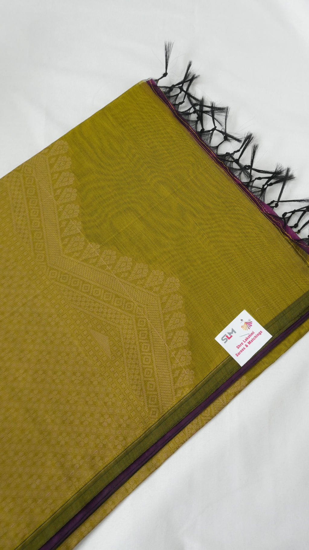 Silk Cotton Saree border detail