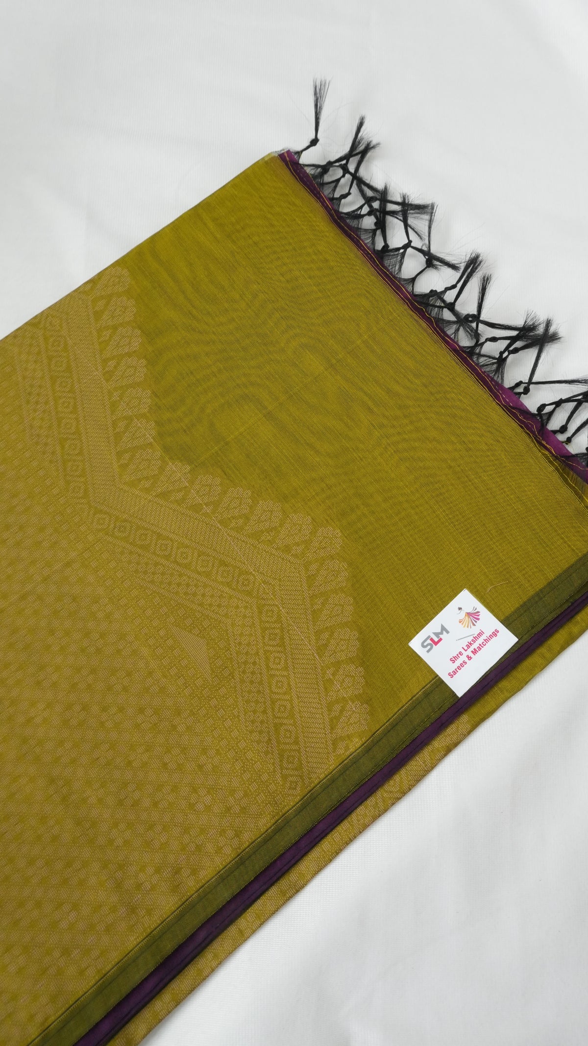 Silk Cotton Saree border detail