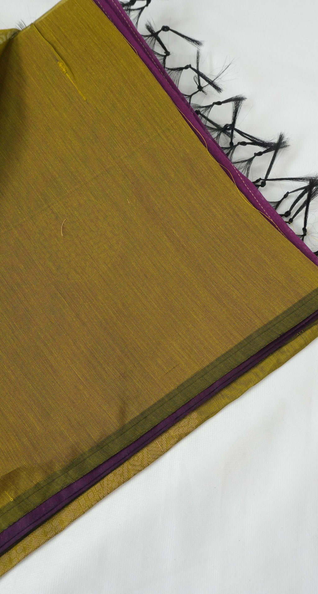 Silk Cotton Saree fabric close-up