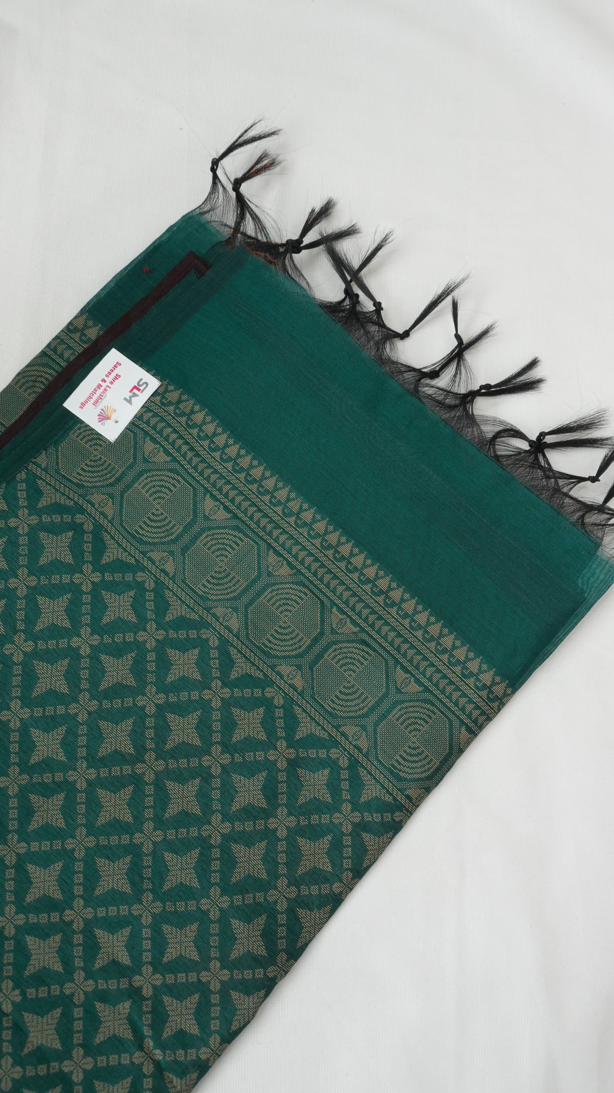 Silk Cotton Saree border detail