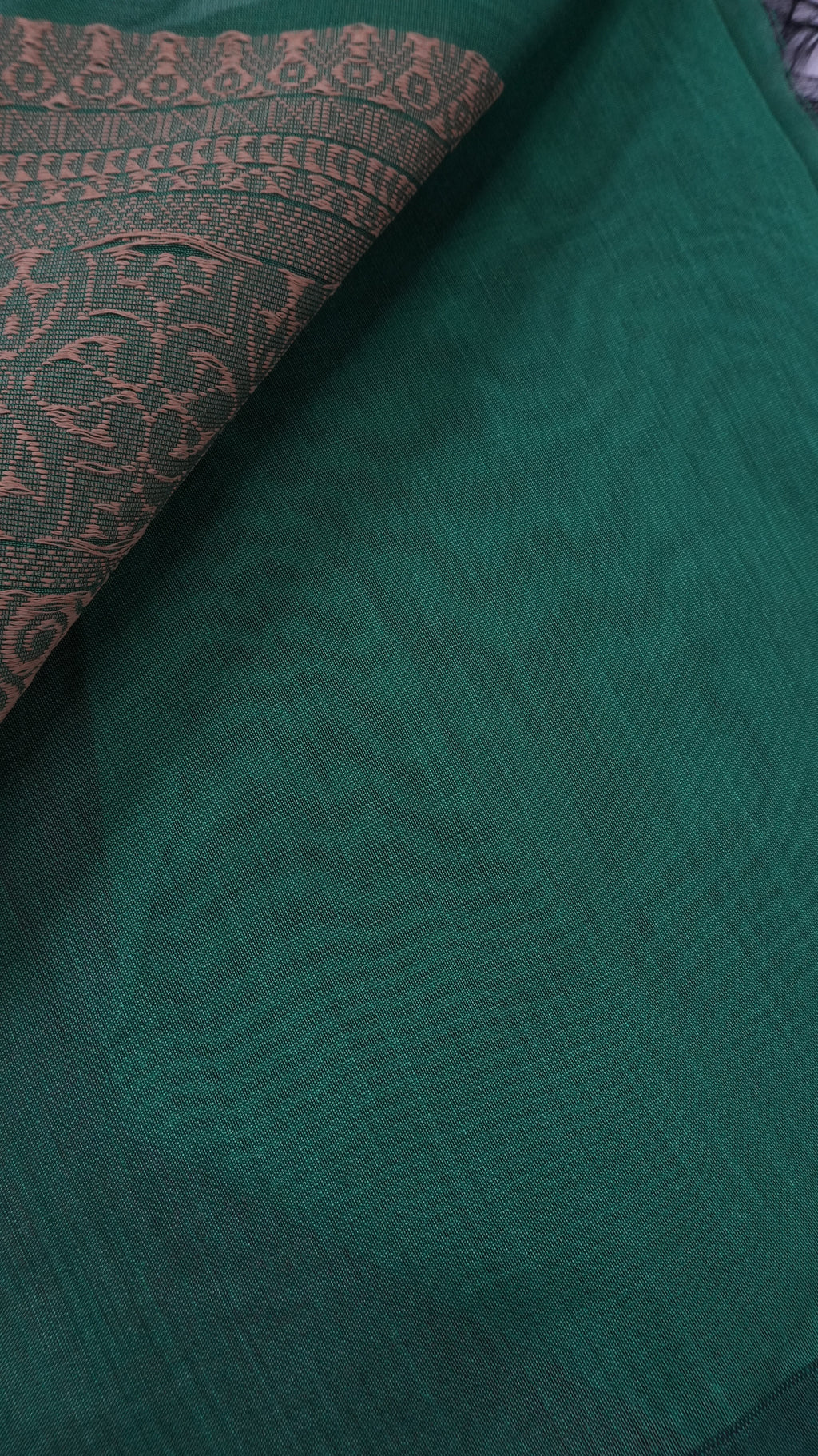 Silk Cotton Saree fabric close-up