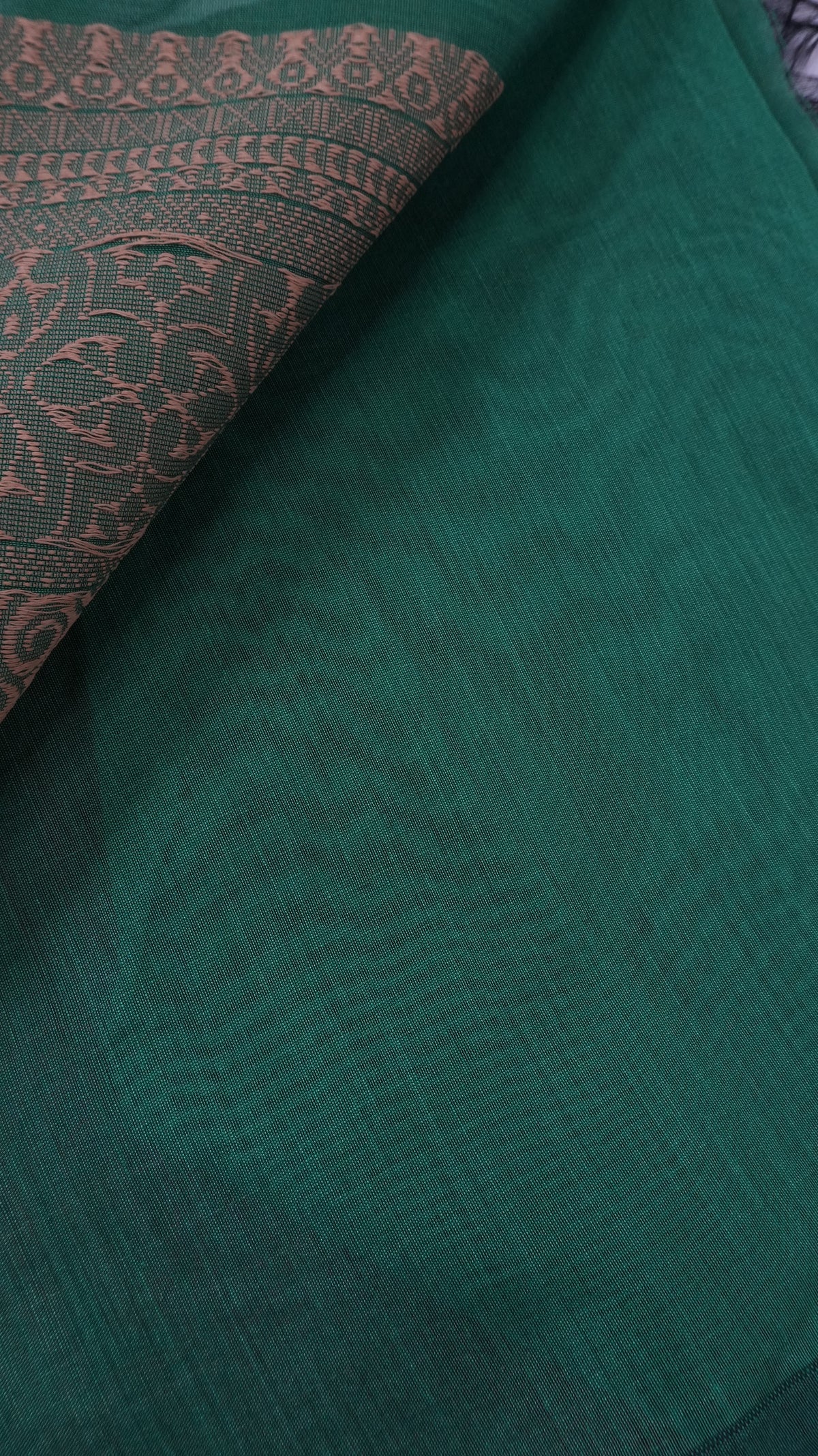 Silk Cotton Saree fabric close-up