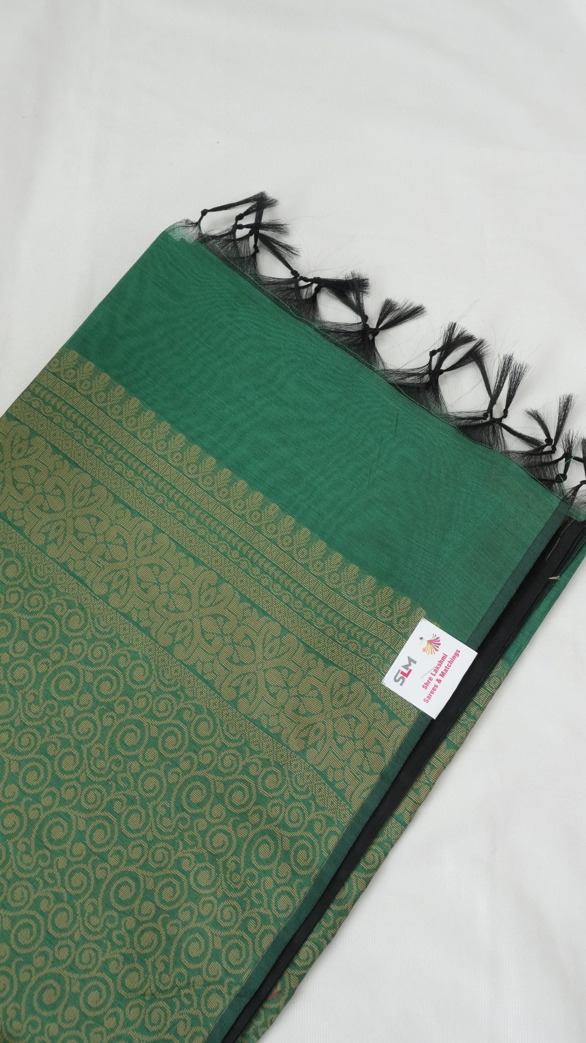 Silk Cotton Saree border detail