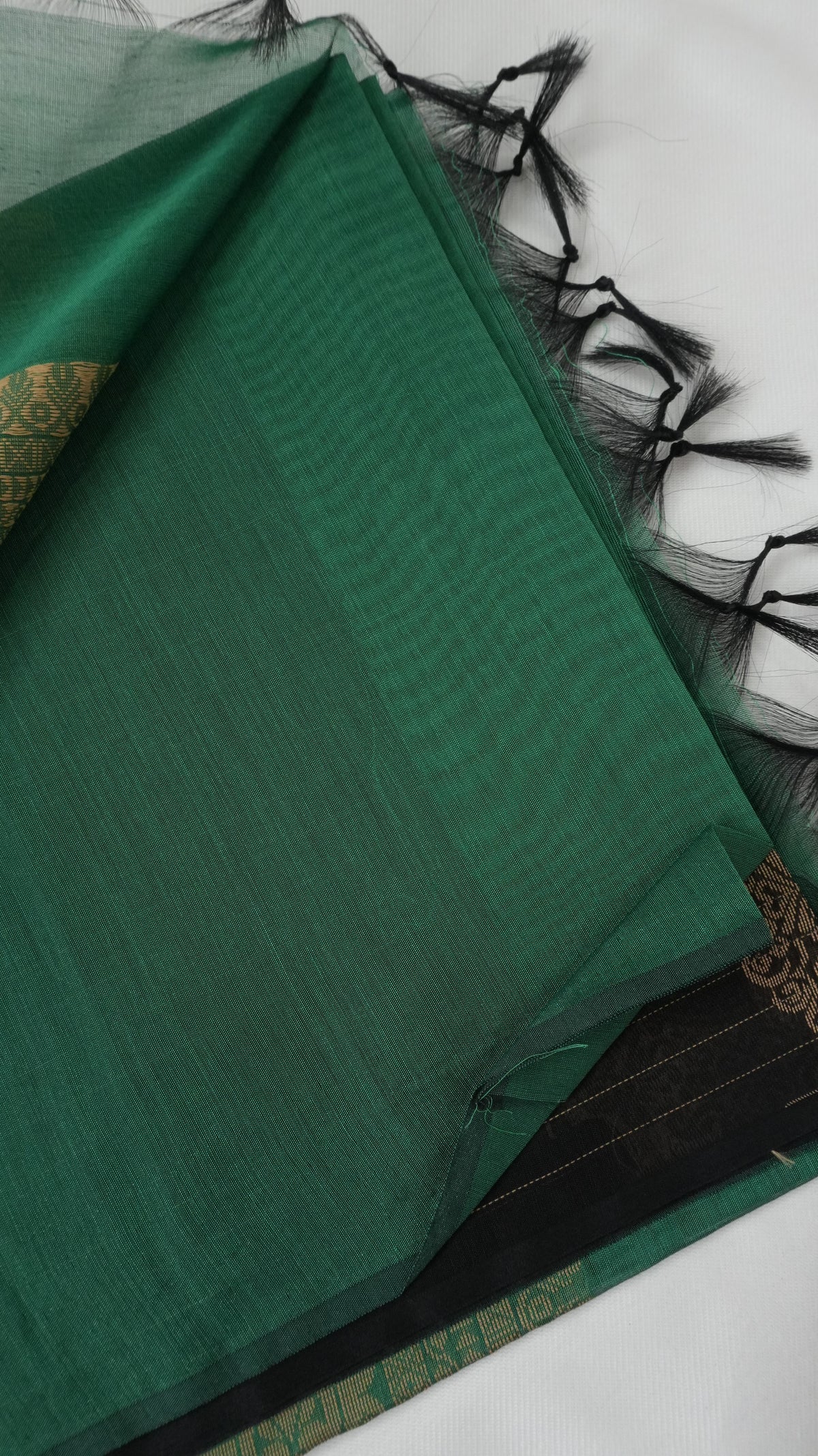 Silk Cotton Saree fabric close-up